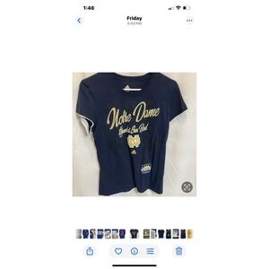 Notre Dame Hyundai Sun Bowl Women's Medium Tee by Adidas‎